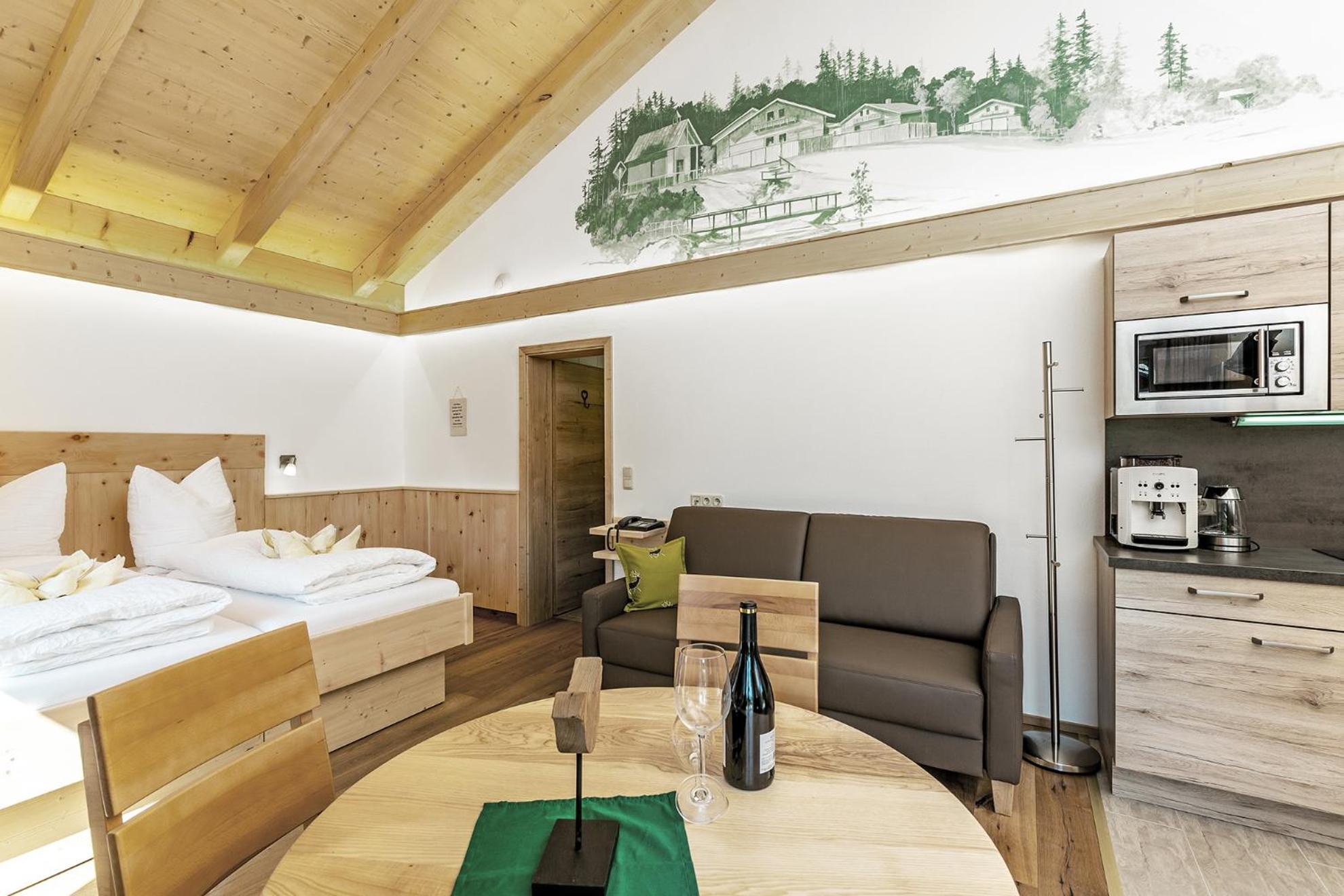 Wellness-Appartements Berchtesgadener Land Ainring Exterior foto